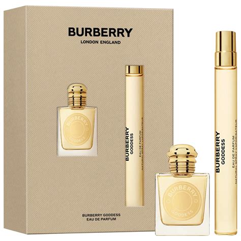 burberry goddess parfum set|burberry goddess perfume boots.